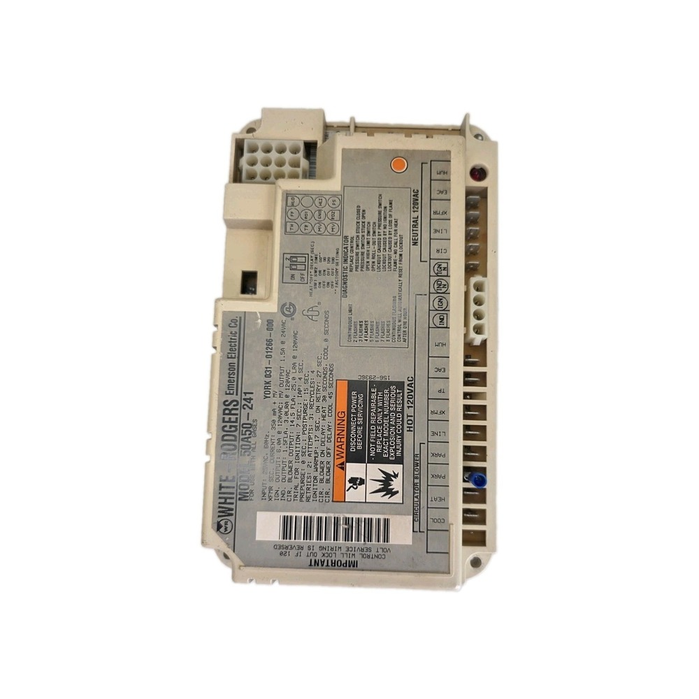 Furnace Control Circuit Board 50A50-241 031-01266-000 White-Rodgers